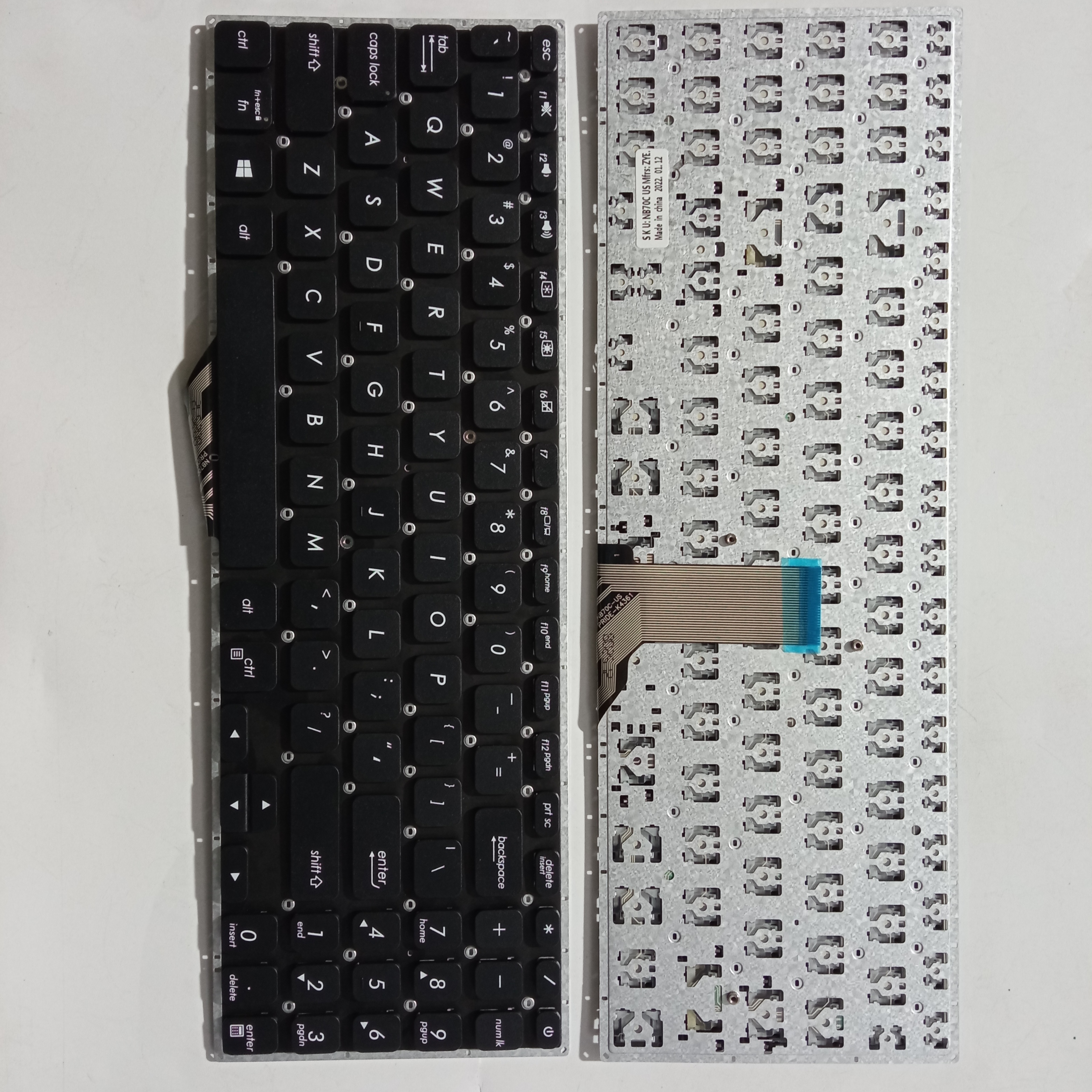 Picture of New Replacement Laptop Keyboard For ASUS S5300 BLACK (OEM) US Layout